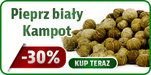 Pieprz biały Kampot cały 25g PROMOCJA -30%